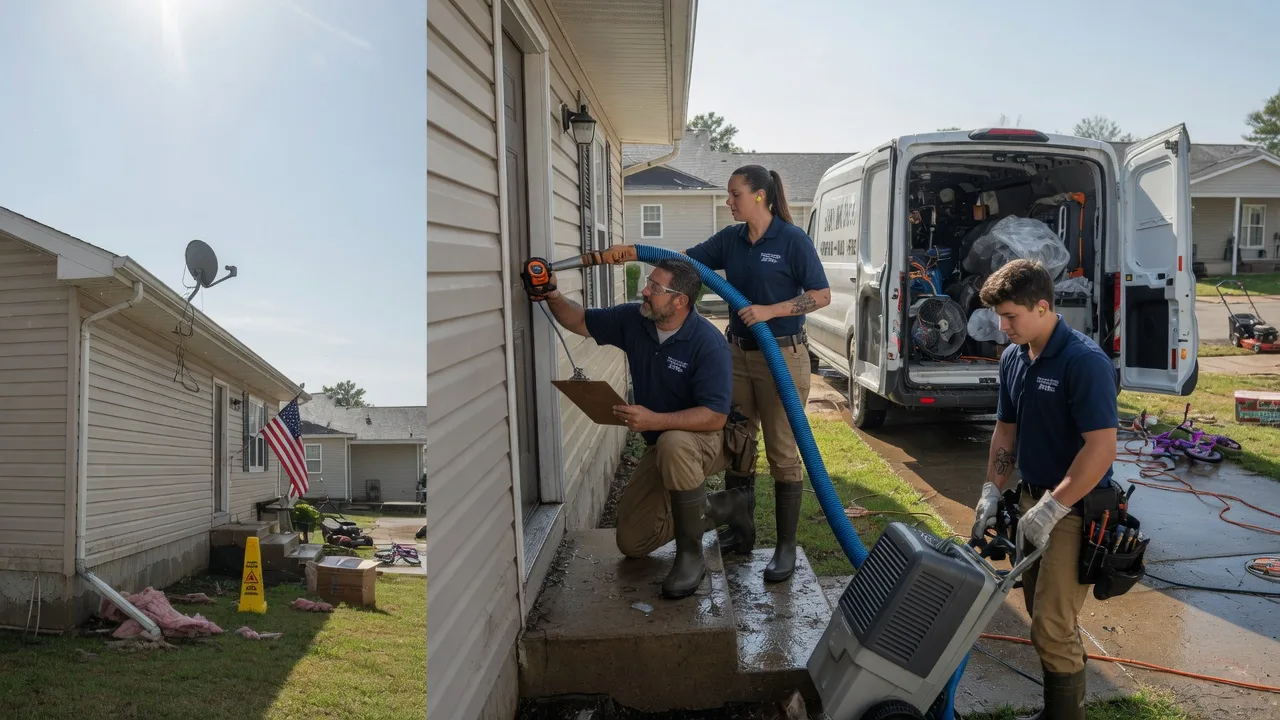 Ceiling Water Damage Restoration in Amenia, ND near me